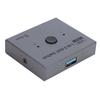 USB 3.0 Switcher Bidirectional 2 In 1 Out 1 In 2 Out 3 Port USB Switcher for Keyboard Printer Scanner