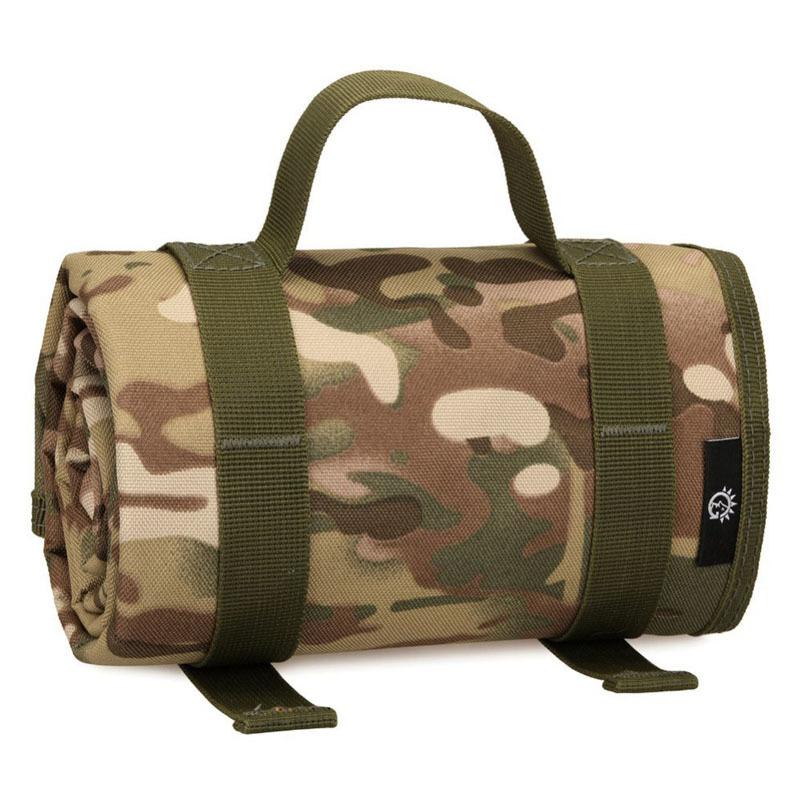 Tactical Portable Hunting Padded Roll Up Rifle Shooting Camp Mat Waterproof Pads