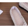 Ladies' Casual Temperament Breathable One Foot Shoes -Women's Mesh Shoes with Mesh Surface, Ethnic Style Cloth Shoes, Hollow Lace Women's Shoes