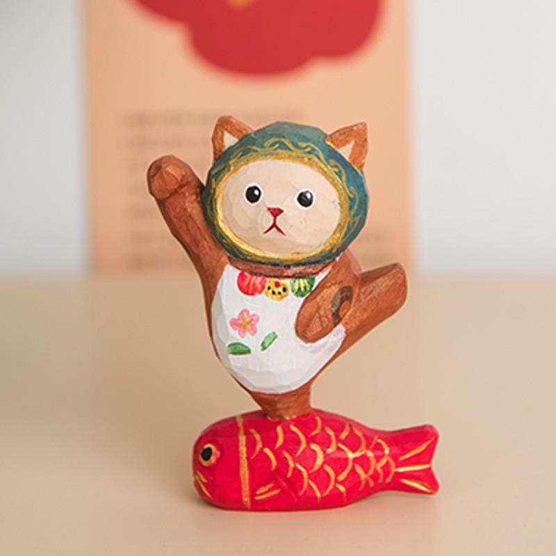 Wooden Craft Handcrafted Desktop Decor For Gift Giving And Celebrations With Unique Design
