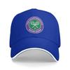 Wimbledon The Championship Tennis Grand Slam Print Baseball Cap GentleUnisex Hat Fun Hats Sun Cap Anime Men's Baseball Women's