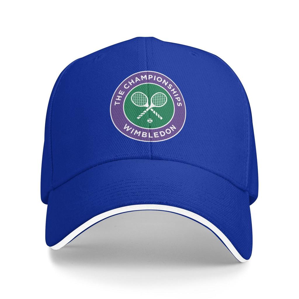 Wimbledon The Championship Tennis Grand Slam Print Baseball Cap GentleUnisex Hat Fun Hats Sun Cap Anime Men's Baseball Women's