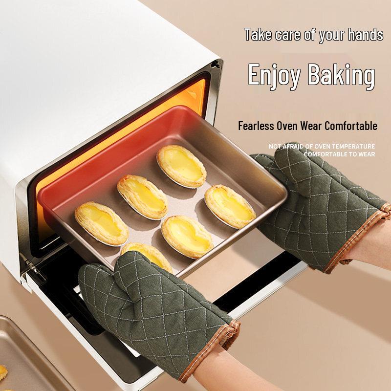 ZISIZ Heat Resistant Oven Mitts