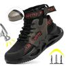 Safety Shoes Men Steel Toe Work Shoes Puncture Proof Sneaker Man Industrial Work Safety Boots Breathable Protective Boot