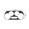 Carbon Fiber Car Front Manual Climate Control Panel Cover For Fiat 500 2012-15