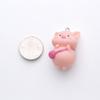 Pig triplets keychain pig pendant keychain