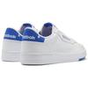 Reebok Court Peak Low Top Sneakers Unisex Sneakers White Blue GW7557