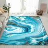 Nordic Style 3D Rug for Bedroom Parlor Kitchen Floor Area Rug Mat Gold Butterfly Living Room Bathroom Mat Anti-slip
