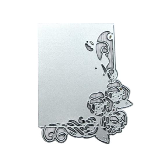Rose Flower Frame Cutting Dies DIY Scrapbooking Card Making Paper Craft