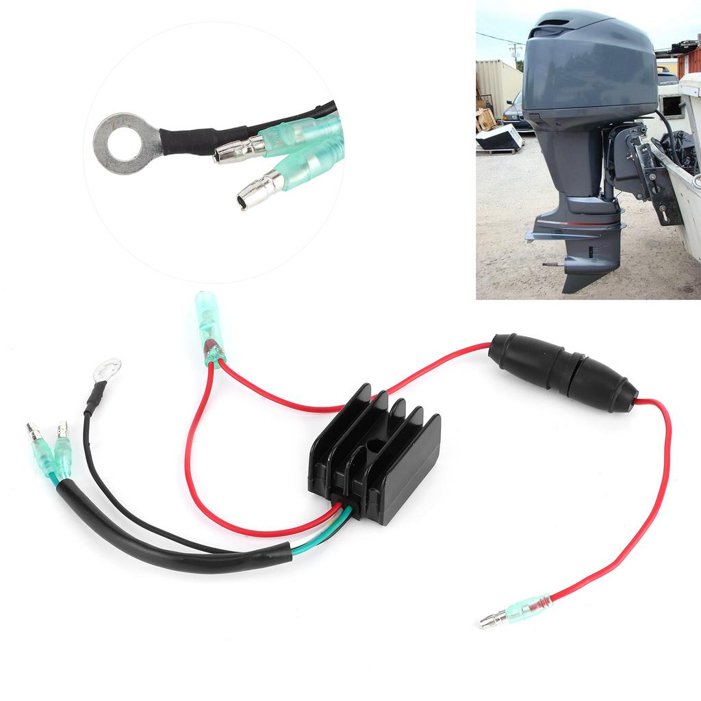Outboard Rectifier Regulator Assy 6G1‑81970‑61 Fit for Yamaha 25‑70 HP 1984‑2001 Engine Parts