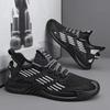 Sports Men's Shoes Summer Breathable Fly-woven Running Shoes Trendy Versatile Student Sports Shoes Soft Sole Lightweight Work Shoes