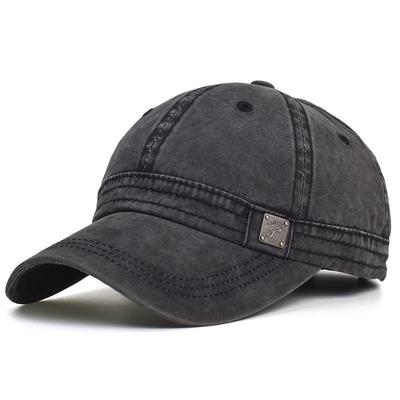 Berretto da Baseball in Cotone Unisex Retro con Visiera Morbida | Cappello a Becco d'Anatra con Protezione Solare per Viaggi all'Aperto