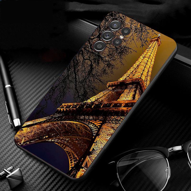 Eiffel Tower Phone Case For Samsung Galaxy S25 S24 S23 S22 S21 Ultra S24 S23 S22 S21 S25 Plus S24 S25 FE
