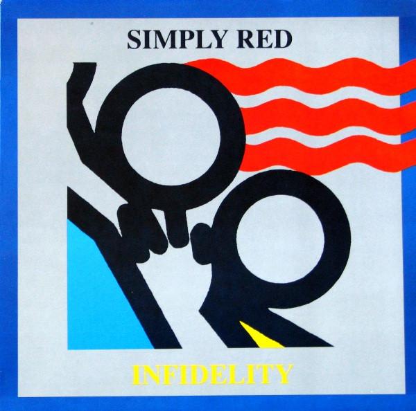 

12-дюймовая пластинка SIMPLY RED Infidelity 9668070 Elektra 1987 Канада Танцевальная Электроника Б/у