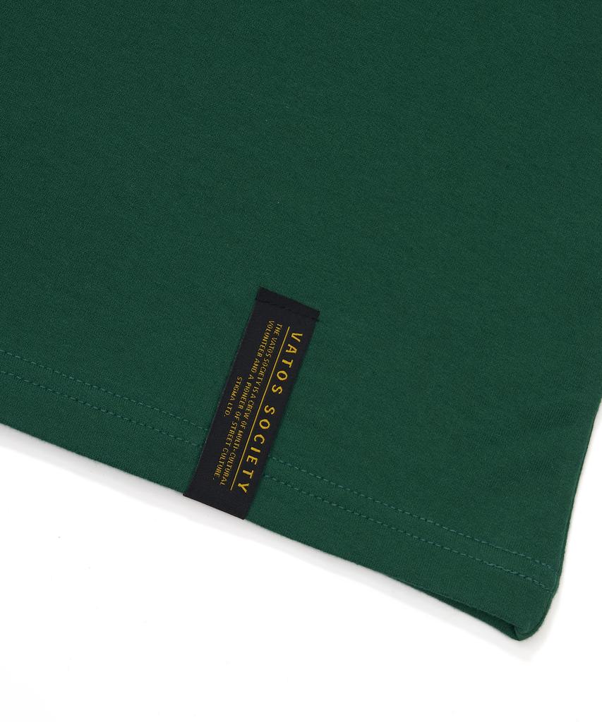 STIGMA Nerd Semi-Oversized T-Shirts Green