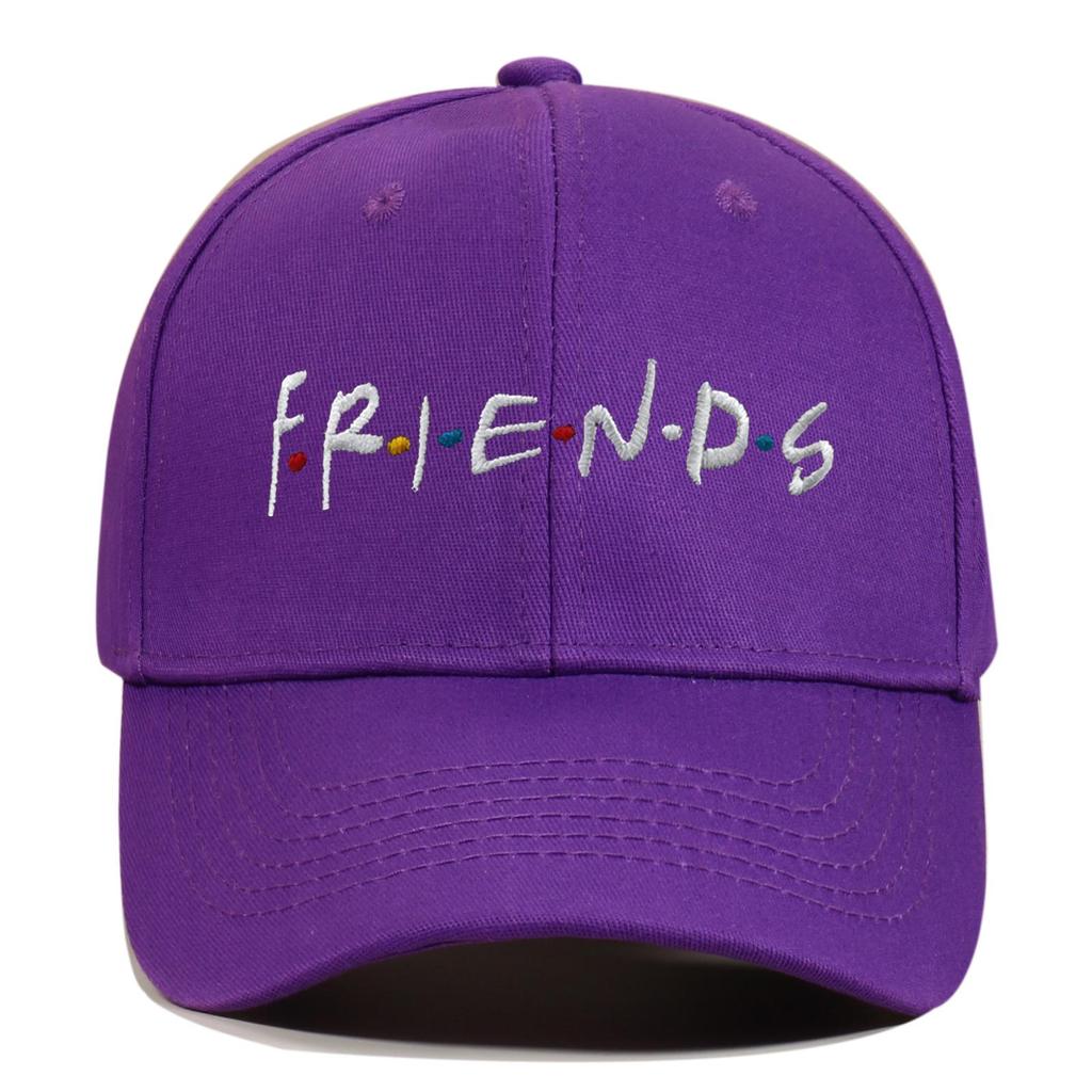 Cappellino da baseball in cotone con ricamo FRIENDS