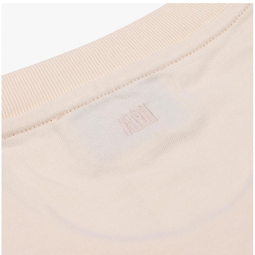 Ami HtS055 726 136 Ami De Coeur Tonal Crochet Heart Logo Women S Short Sleeve Tee