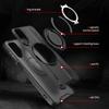 For Samsung Galaxy A15 5G/4G Magnetic Case Rotating Ring Kickstand PC + TPU Shockproof Phone Cover