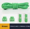 No Tie Shoe Laces Suitable for All Shoes Round Spring Lock Elastic Shoelaces Quick Wear in 1 Second Hiking Sports Lazy Shoelace