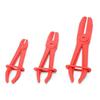 3 pcs Plastic Water Line Clamp Pliers Pipe Line Clamps Pinch Pliers Red Clamp Pliers Tool  Repair
