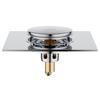 Pedal Type Shower Foot Floor Drain Pop Up Bounce Sewer Floor Strainer Press-Type Floor Drain