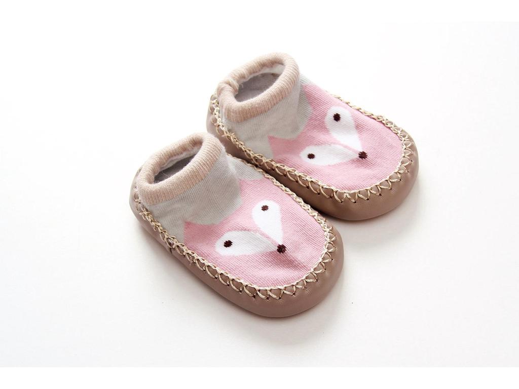 Neue Herbst Cartoon Fuchs Rutschfeste Baby- und Kleinkindsocken