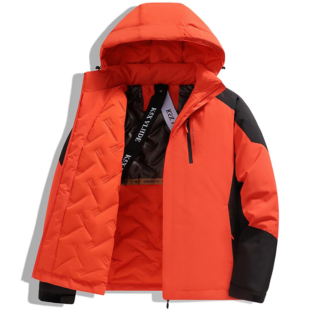 

S-6XL Large-sized Outdoor Rainproof Cotton-padded Jacket for Men In Winter, Thickened and Warm Graphene Cotton-padded Jacket 6XL