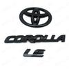 DLYVHA1 NEW Gloss Black OUT OVERLAY EMBLEM Fit 2020-2024 Suitable for TOYOTA COROLLA LE PT948-02200-02