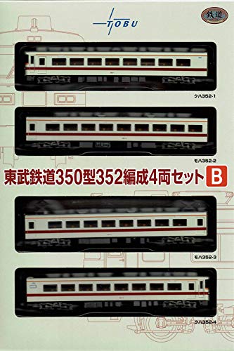Tomytec Railway Collection Tobu Railway 350 Series 352 Train Set (4 Cars) B