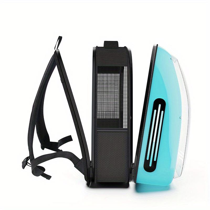 Cat Bag Pet Backpack Portable Breathable Large Space for Outing Hand Holding Foldable Cat Pet Bag