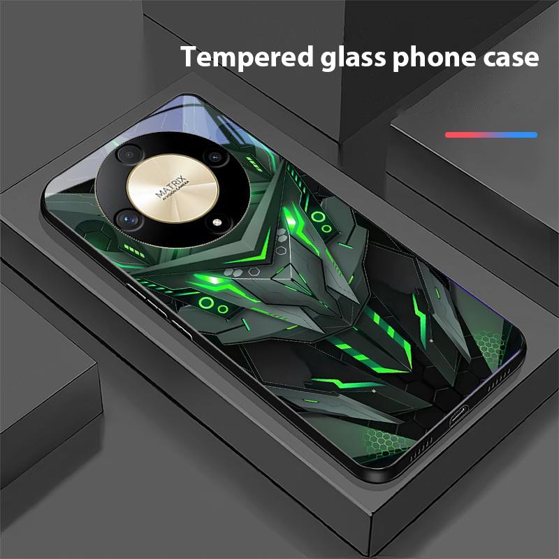 Kreatives Mech Für Honor Magic 6 50 70 90 Lite X7b 200 Pro Nova 10 Nova 5T X6 P30 Pura 70 Ultra Gehärtetes Glas Handyhülle