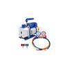 Vacuum Pump with Gauges AC Refrigerant HVAC Refrigeration Vacuum Packing Air Condition Automobile Maintenance 1.8-4.8CFM