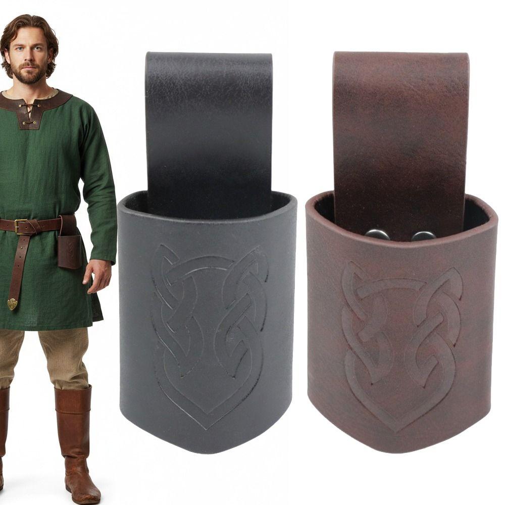 PU Leather Sword Holder Belts Retro Knight Sheath Scabbard Retro Sword Strap Cosplay Accessories
