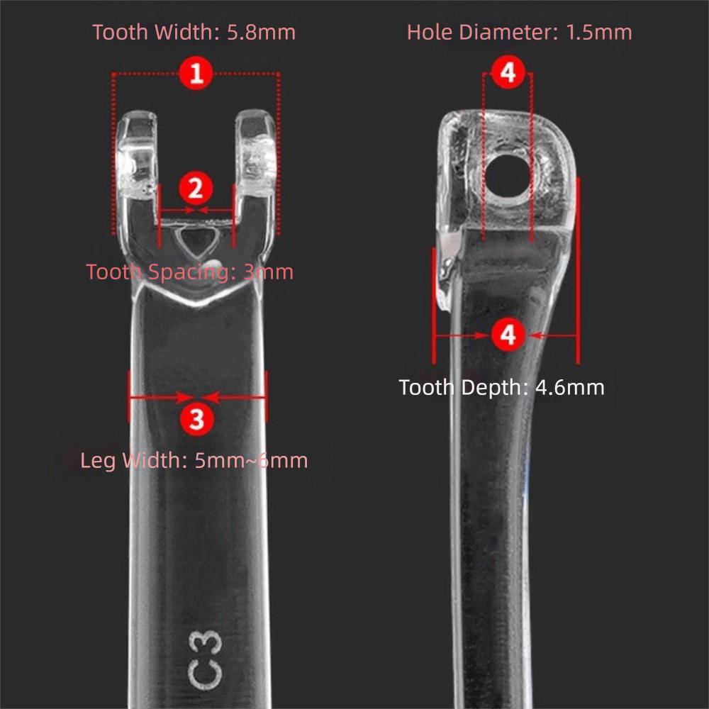 New Transparent Glasses Arm Anti-Slip Eyeglasses Replacement Leg Repair Tool Spectacle Frame Eyewear Accessories