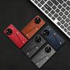 Vintage Leather Card Holder Phone Case for Xiaomi Poco F7 Pro,F7 Ultra Card Pockets Dual Snap Buttons Flip Wallet Shell