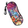 Gumballs Cartoon Comedy Glasses Case Gift For Girl Zipper Sunglasses Storage Box Anti-Pressure Eyeglasses Box