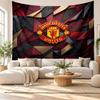 Manchester United Wall Tapestry, Soft Fabric Wall Hanging, Decorative Backdrop For Bedroom Home Wall Art