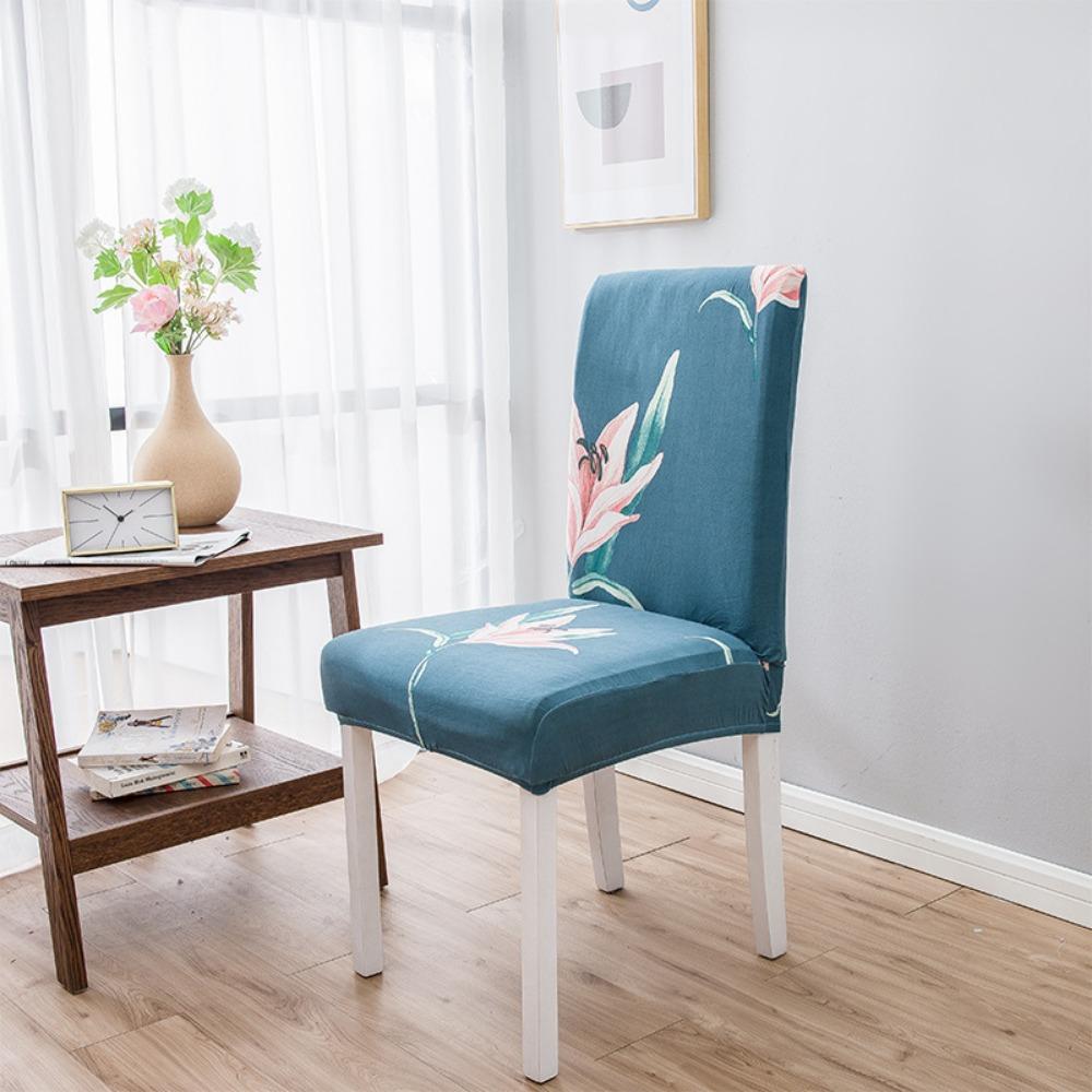 Chair Cover Full Set Dining Chair Covers Washable Stretchable Universal Fit for Home Office Restaurant