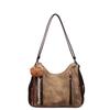 Women's Commuter Shoulder Bag Large Capacity Vintage Tote Bag