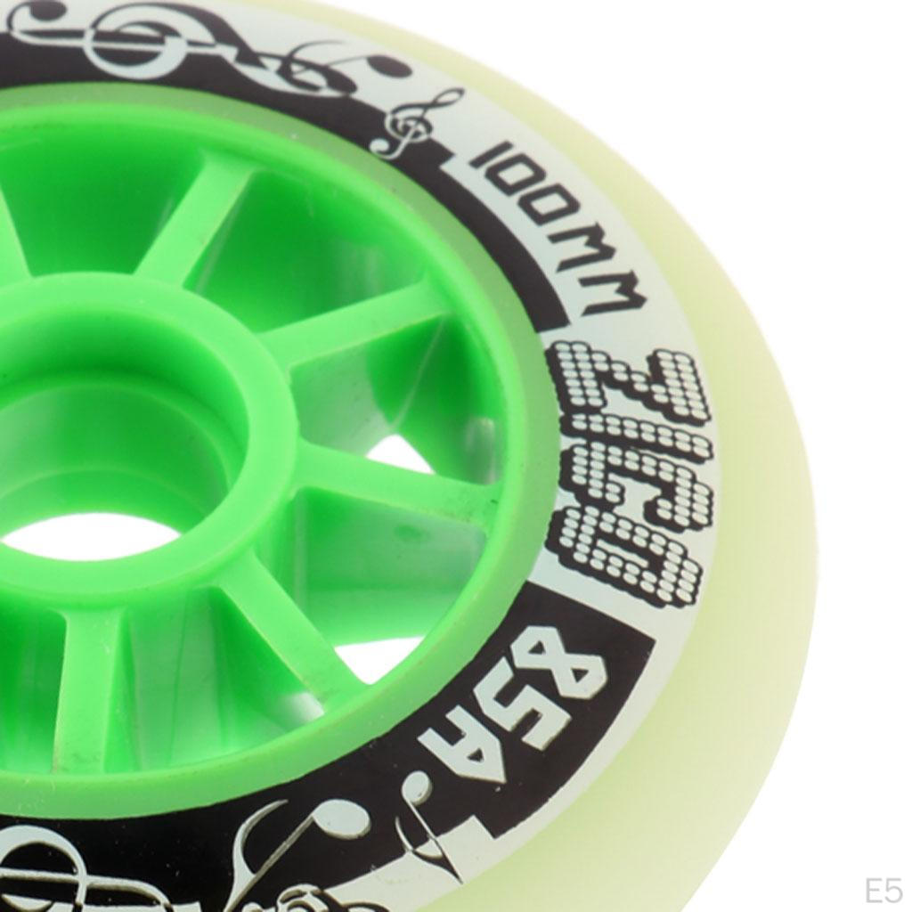 Outdoor Inline Skates Wheel Replacement Wheels for Racing 85a 4size