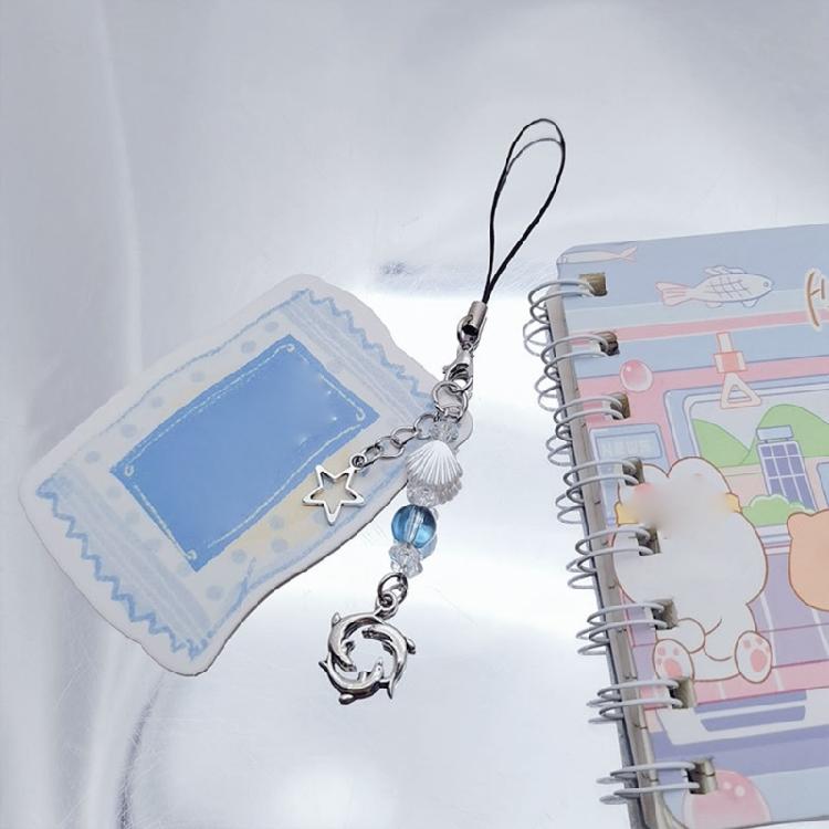 Sweet Cool Earphone Notes Star Guitar Hanging Pendant Phone Strap Bag Decoration