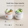 Round Shape Pill Box Portable Drug Dispenser Durable Pills Organizer