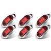 LED Side Marker Light 6 LED Truck Position Lamp 12V