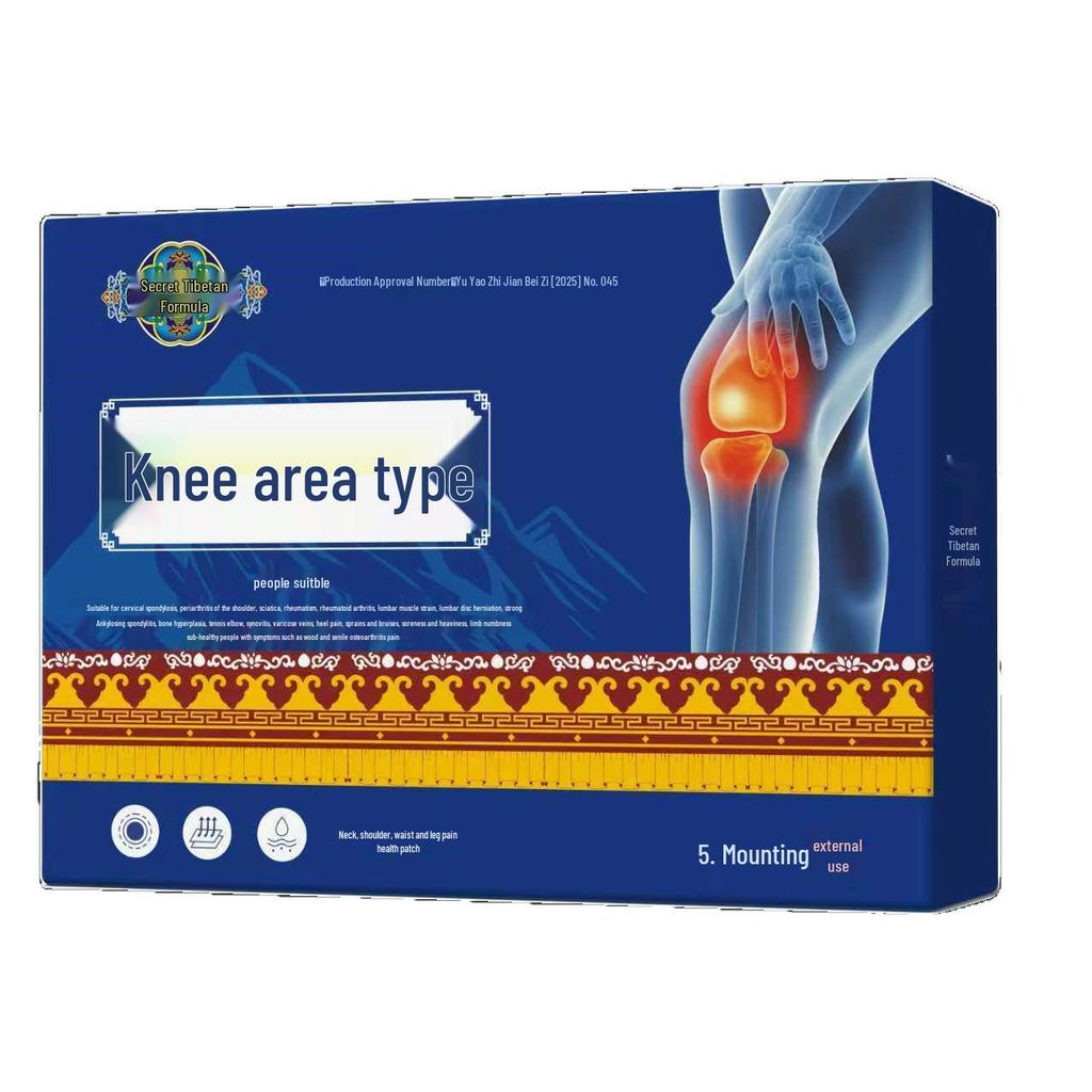Tibetan Formula Knee Pain Relief Patch - Quick Delivery