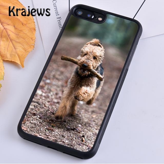 

Krajews Airedale Terrier Dog Phone Case Cover For iPhone 17 Air 16 15 14 plus 11 12 13 pro max coque Shell Fundas iPhone 13