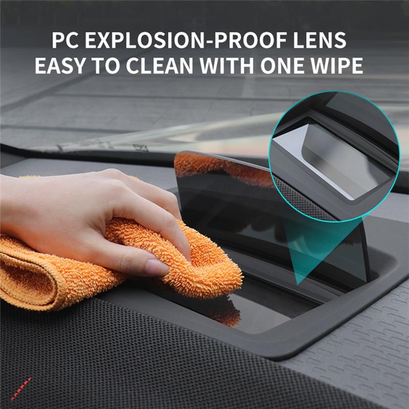 Car Accessories For BMW Mini Countryman U25 2024 2025 HUD Display Screen Cover Head Up Display Protective Frame