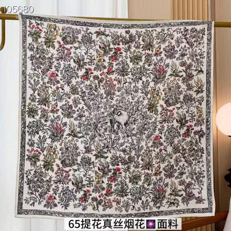 16 Momme 100% Mulberry Silk Square Scarf Womens Fashion Shawl