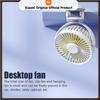 Xiaomi Desktop Clip Fan 3 Speed Quiet USB Mini Cooling Desk Fan 360° Rotate Portable Electric Fan Clip Fans For Strollers Air Cooler