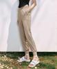 XEXYMIX Medium Feather In-Band Jogger Pants Peanut Beige