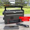 Portable Full Band Radio High Sensitivity FM AM SW Radios Receiver Built-in Speaker Retractable Antenna Support 3.5mm Headphones
